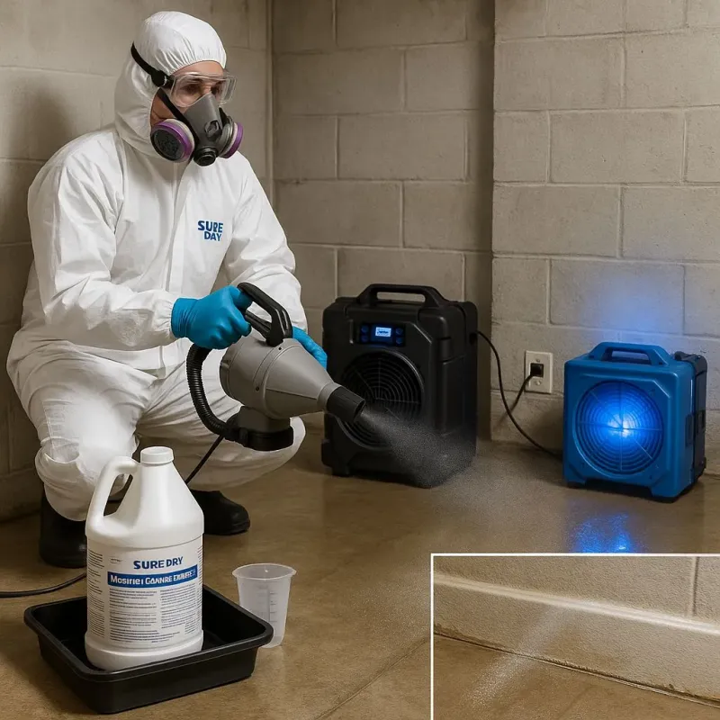 Sanitization and Odor Removal process in Palm Coast, FL