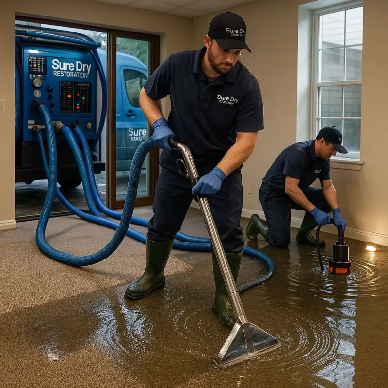 Water Extraction and Removal process in Palm Coast, FL